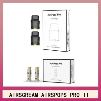 AIRSCREAM AIRSPOPS PRO II氣泡2代煙彈空倉霧化芯成品芯